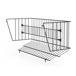 Système basculant double rangée pour chaussures / Anthracite