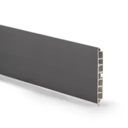Plinthe de cuisine en plastique PLASLINE / Anthracite