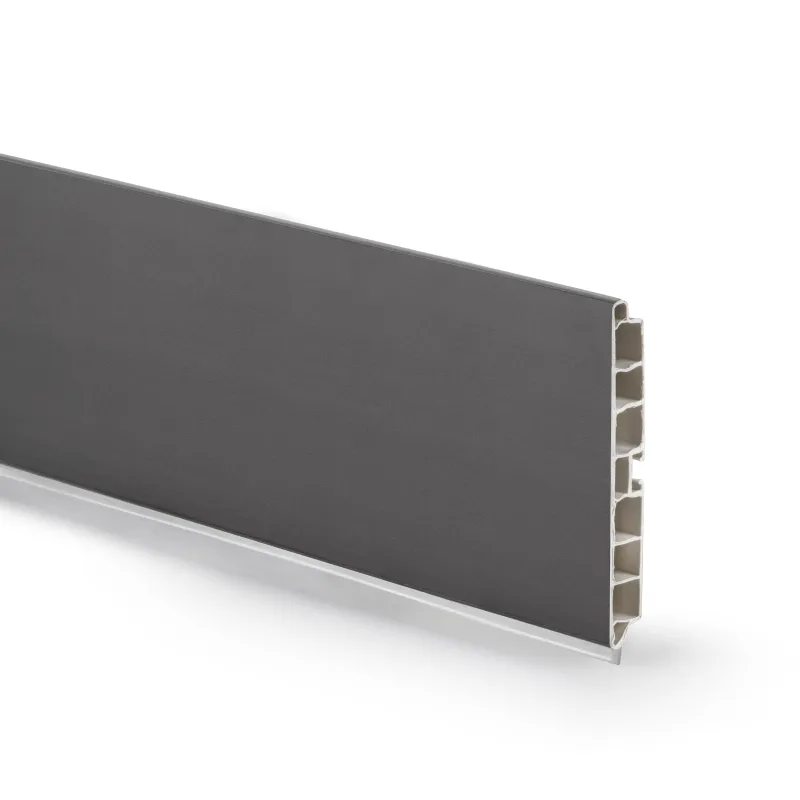 Plinthe de cuisine en plastique PLASLINE / Anthracite