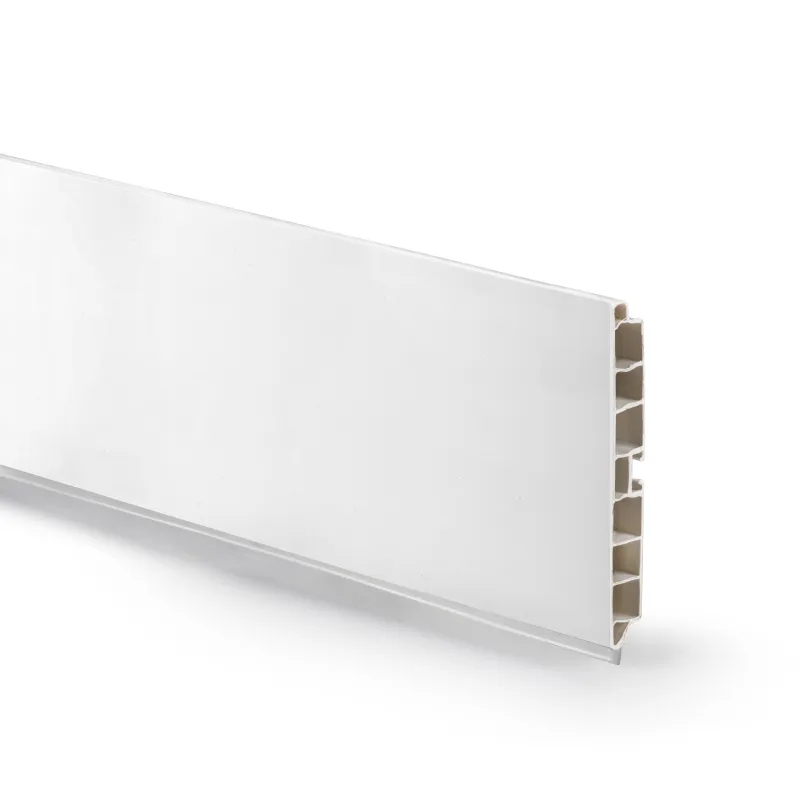 Plinthe de cuisine en plastique PLASLINE / Blanc mat