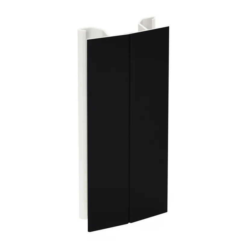 Raccord flexible pour plinthe PLASLINE / Noir mat