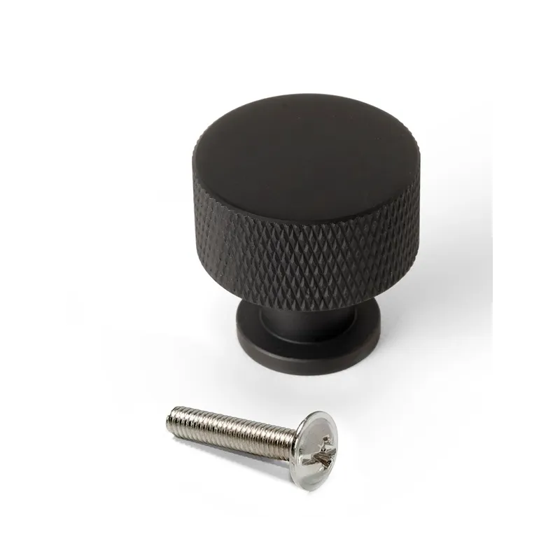 Bouton de meuble ARGOS / Noir mat