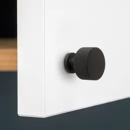 Bouton de meuble ARGOS / Noir mat