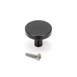 Bouton de meuble UP / Noir mat