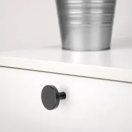 Bouton de meuble UP / Noir mat