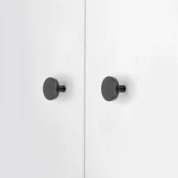Bouton de meuble UP / Noir mat
