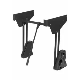 Porte-cintres escamotable CONERO TOP Kessebohmer avec étagère / Noir