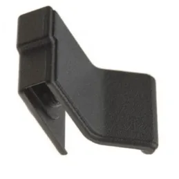 Poignée pour porte en verre UNION sans perçage / Noir mat