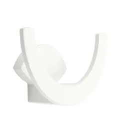 Patère OMEGA S / Laiton brossé