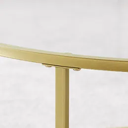 Table basse REGALO LUX Mini / Or mat 
