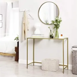 Commode en métal REGALO LUX / Doré mat mat