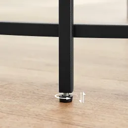 Table basse REGALO LUX / Noir mat