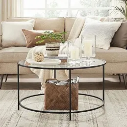 Table basse REGALO LUX / Noir mat