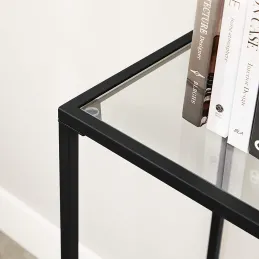 Commode en métal REGALO LUX / Noir mat