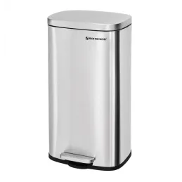 Poubelle STING à pédale 30 l / Acier inoxydable