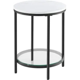Table basse REGALO MARBLE Mini / Noir mat