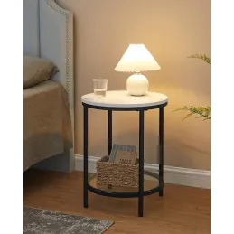 Table basse REGALO MARBLE Mini / Noir mat