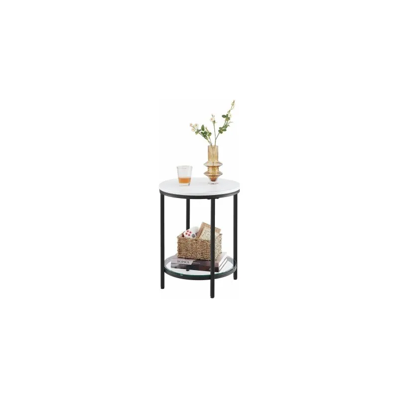 Table basse REGALO MARBLE Mini / Noir mat