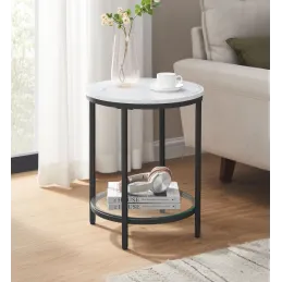 Table basse REGALO MARBLE Mini / Noir mat