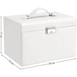 Organiseur à bijoux exclusif SIGMA / Blanc