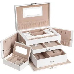 Organiseur à bijoux exclusif SIGMA / Blanc