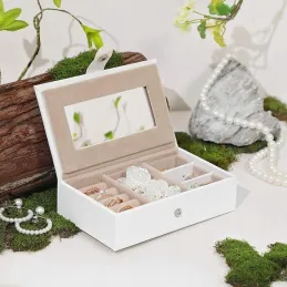 Organiseur à bijoux exclusif SIGMA / Blanc