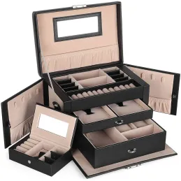 Organiseur à bijoux exclusif SIGMA / Noir