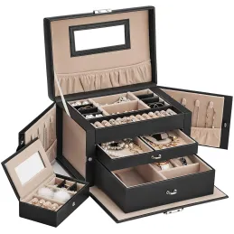 Organiseur à bijoux exclusif SIGMA / Noir