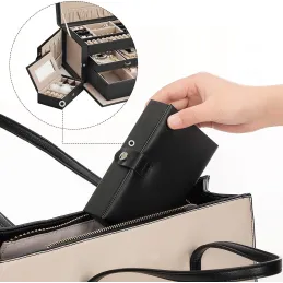 Organiseur à bijoux exclusif SIGMA / Noir