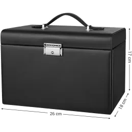 Organiseur à bijoux exclusif SIGMA / Noir