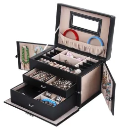 Organiseur à bijoux exclusif SIGMA / Noir