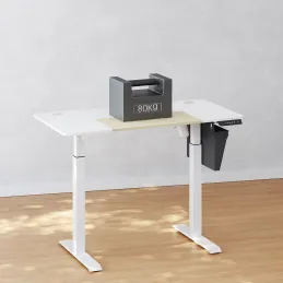 Bureau électrique réglable en hauteur GARDO 1200 x 600 / Noir