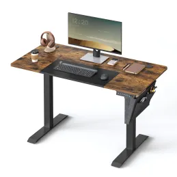 Bureau électrique réglable en hauteur GARDO 1200 x 600 / Noir