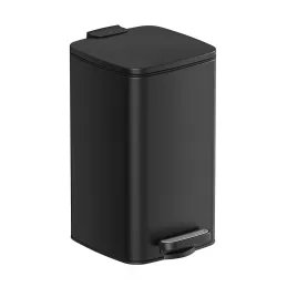 Poubelle AXO à pédale 8 L / Noir mat