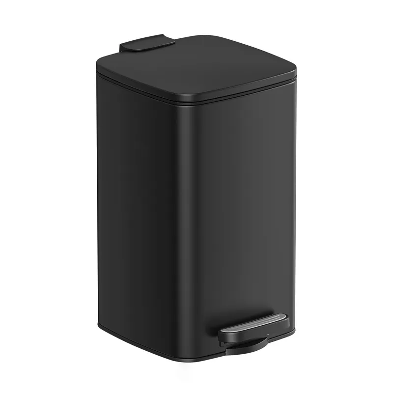 Poubelle AXO à pédale 8 L / Noir mat