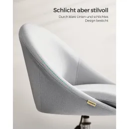 Chaise de bureau DIANA / Grise