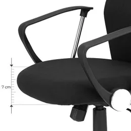 Chaise de bureau BOGOTA / Noire