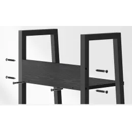 Étagère REGALO 1700 / Noir mat