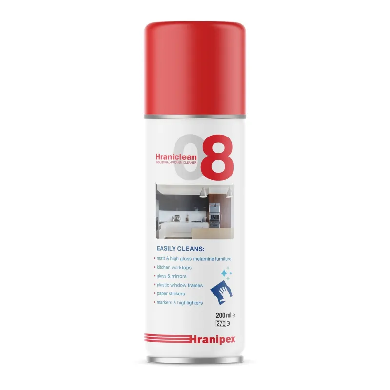 Nettoyant en spray pour surfaces délicates HRANICLEAN 08 / 200 ml