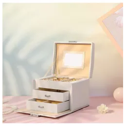 Boîte à bijoux design SIGMA Mini / Blanche