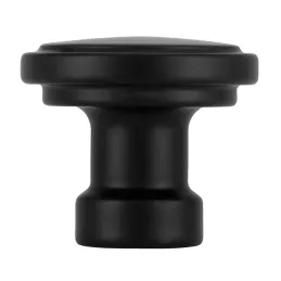 Bouton de meuble TINA / Noir mat