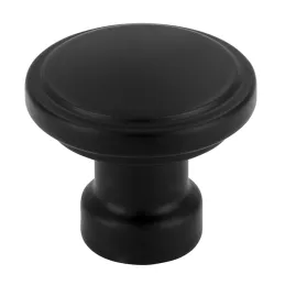 Bouton de meuble TINA / Noir mat