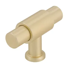 Bouton de meuble TINA DUO / Or brossé