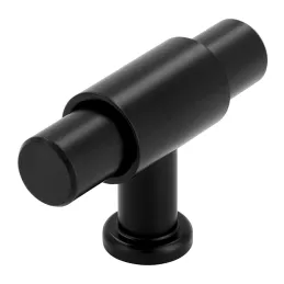 Bouton de meuble TINA DUO / Noir mat