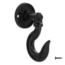 Patère HEAVY DUTY / Noir mat