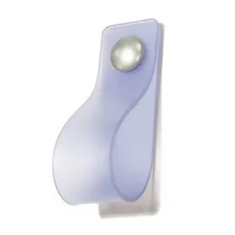 Bouton de meuble en plastique DREAMSY / Transparent – bleu