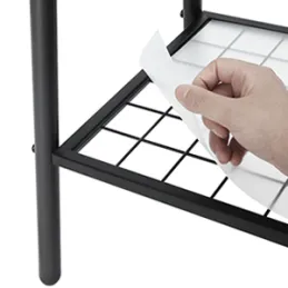 Portant à vêtements REGALO / Noir mat