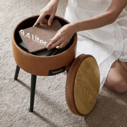 Pouf EMPORIO / Beige clair