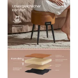 Pouf EMPORIO / Beige clair