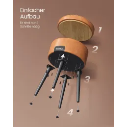 Pouf EMPORIO / Beige clair